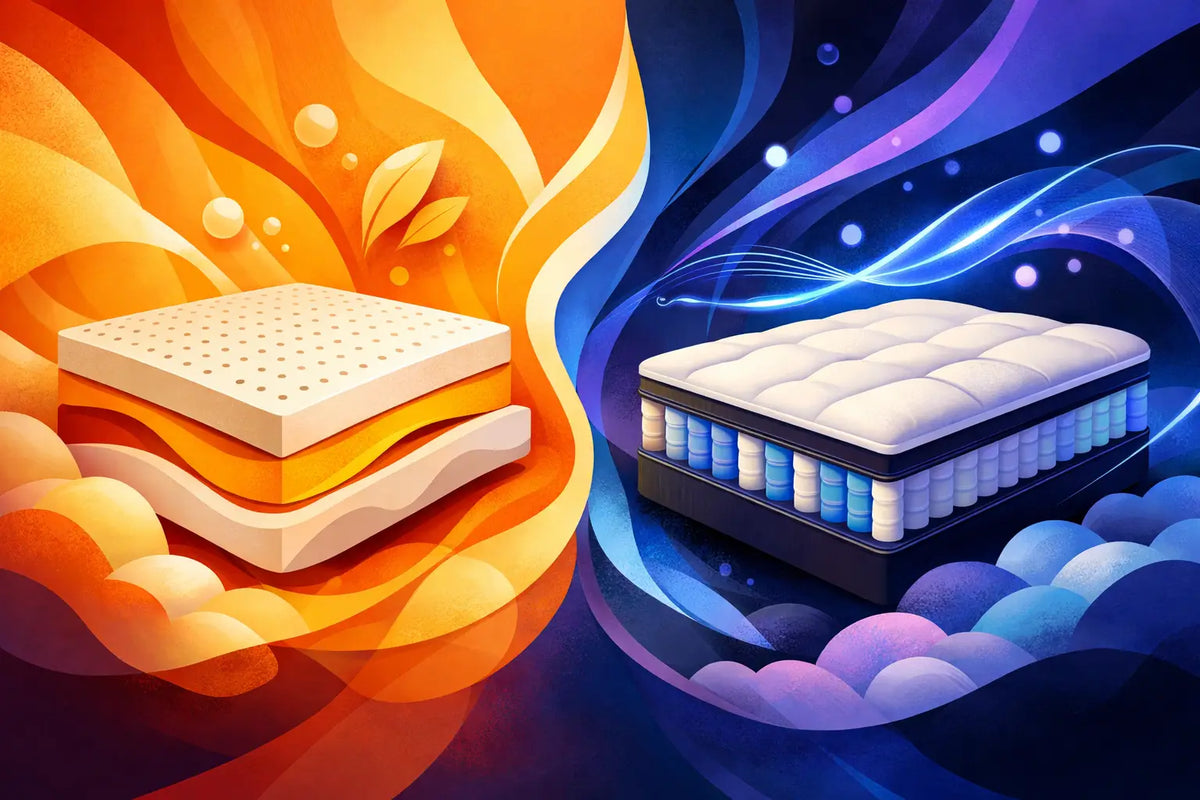 Latex vs Hybrid Mattresses for Better Sleep