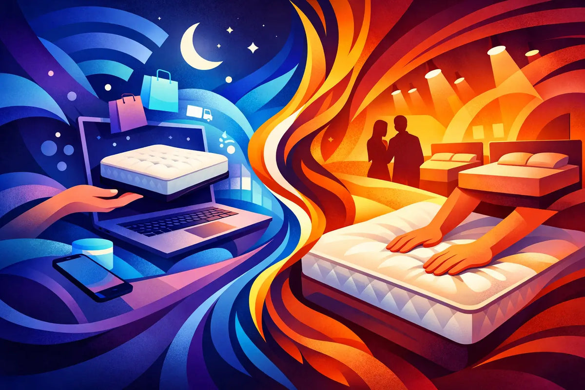 Online Mattress vs Showroom Purchase