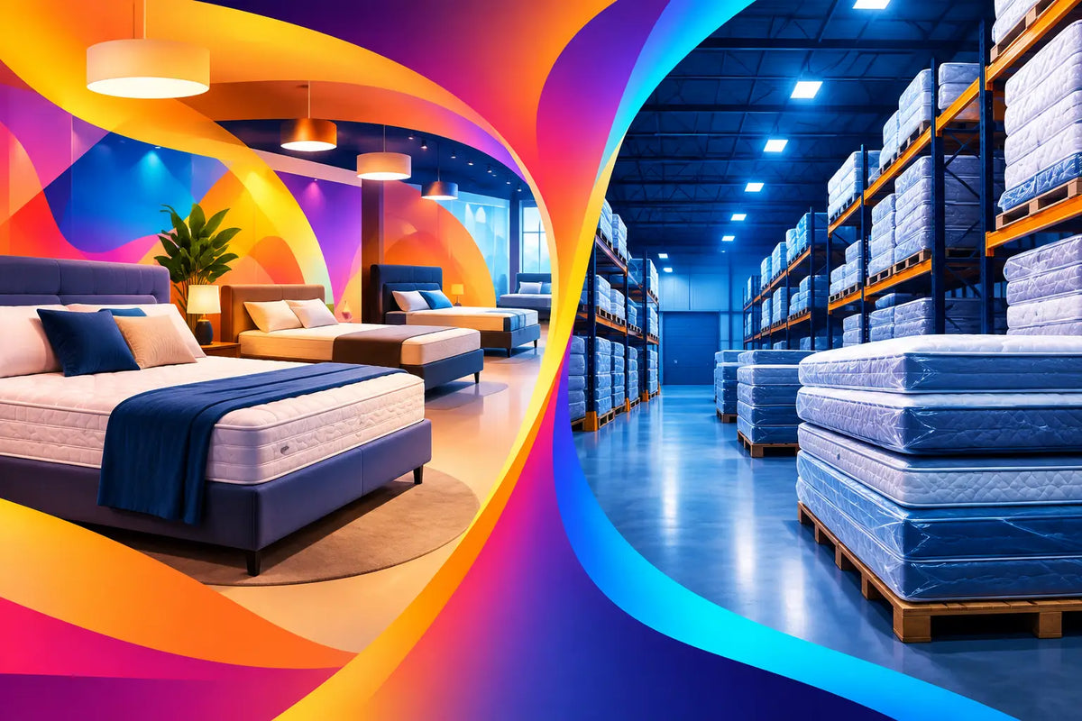 Showroom Versus Warehouse Mattresses: What Changes?