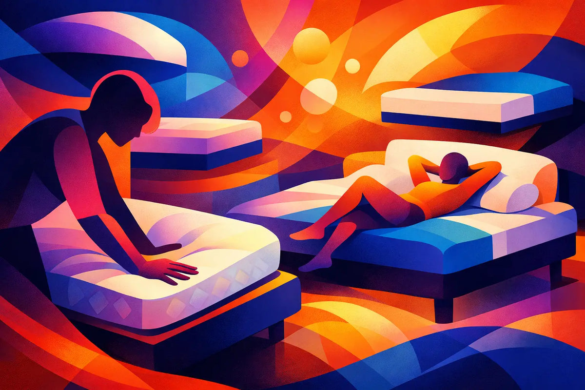 How to Test Mattresses in Store Well