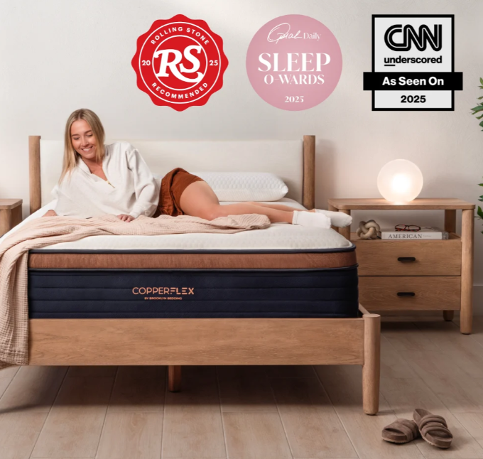 ब्रुकलिन बिस्तर कॉपरफ्लेक्स प्रो 
