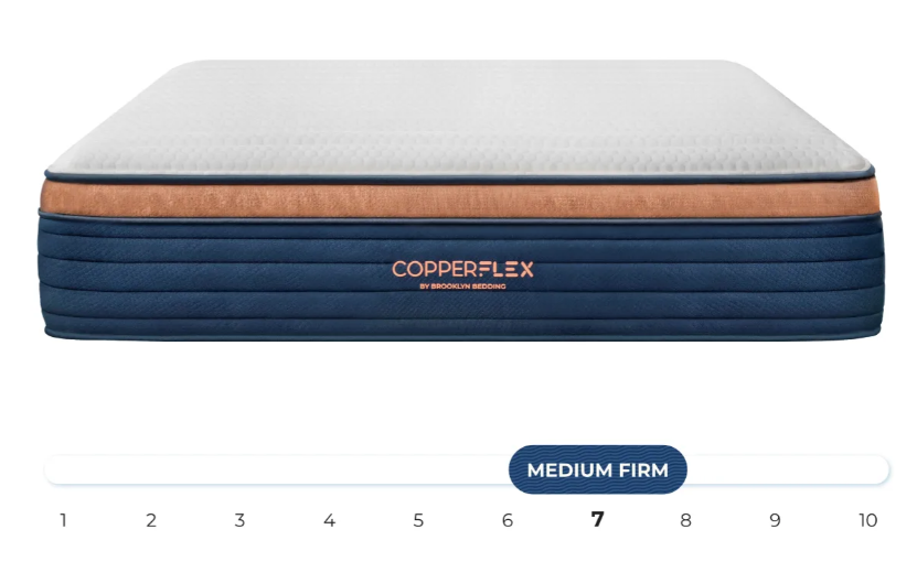 ब्रुकलिन बिस्तर कॉपरफ्लेक्स प्रो 