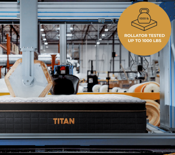 ब्रुकलिन बिस्तर टाइटन एलीट 