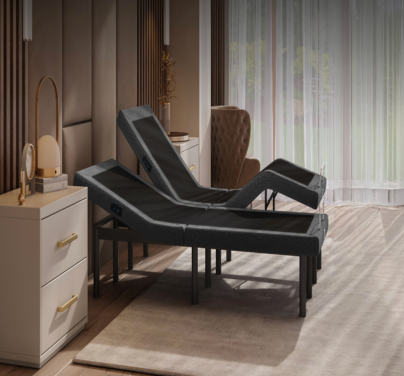Puffy Smart Bed LUX Mattress W/ Adjustable Base
