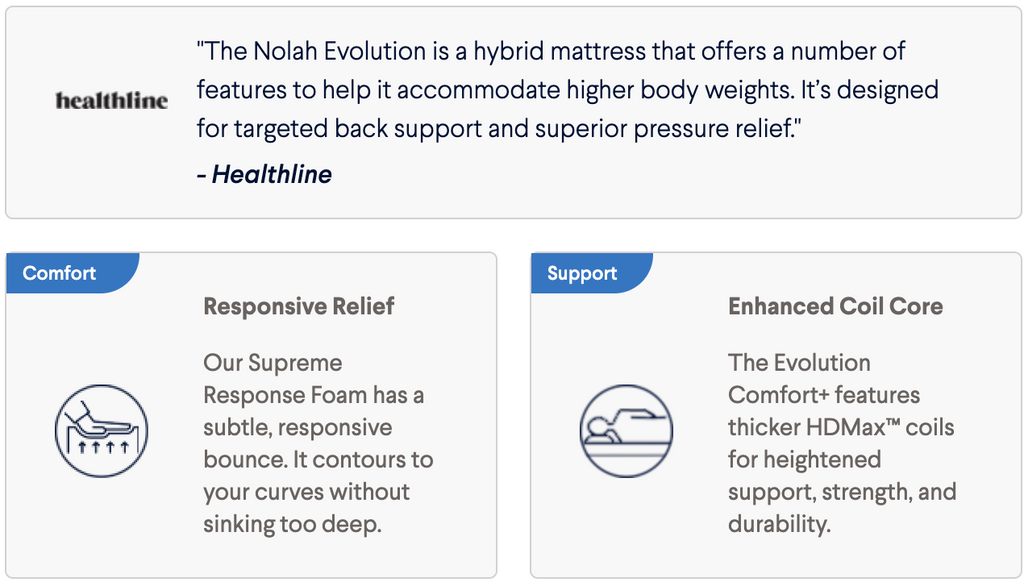 Nolah Evolution Comfort+