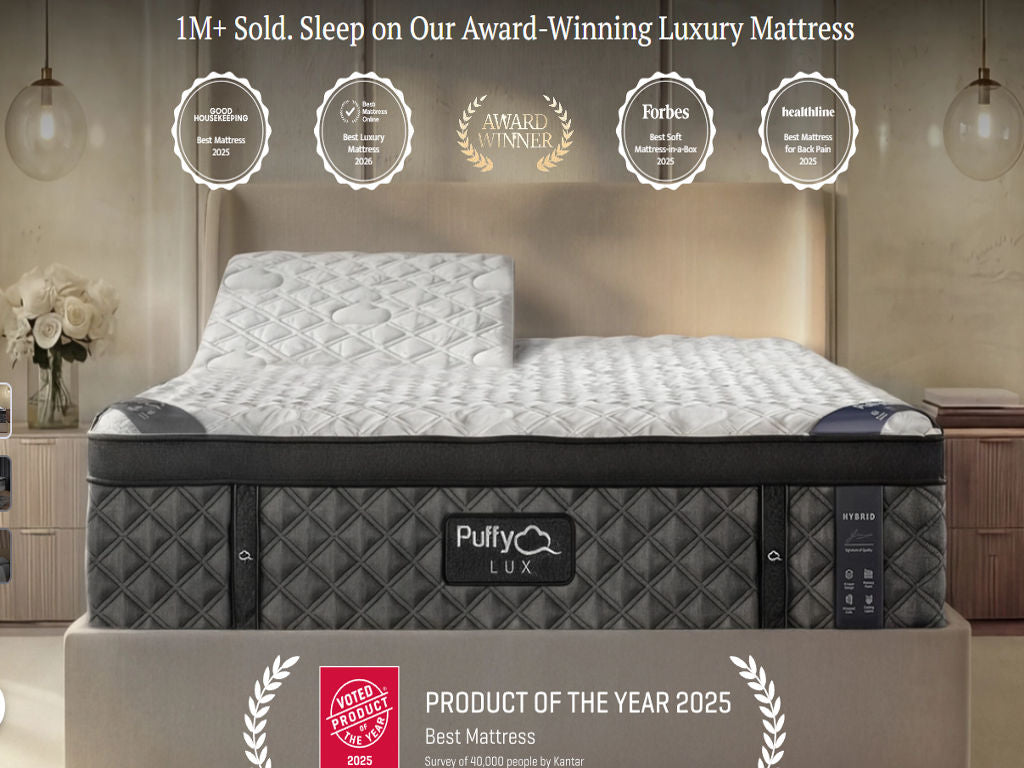 Puffy Adjustable Bed Frame