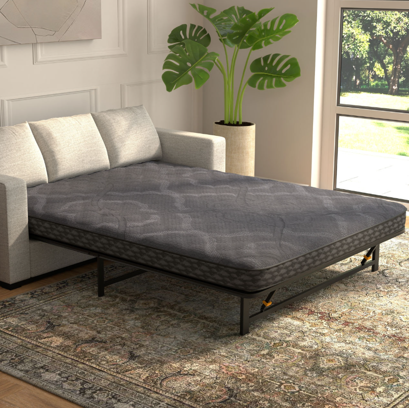 Gel Sleeper Sofa 5" Plush Mattress